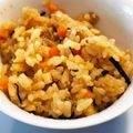 紅小雪's cooksnap of when they made 離乳食後期 炊き込みご飯♫.