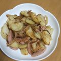 たちんぺ's cooksnap of when they made 簡単♪魚肉ソーセージでジャーマンポテト風.