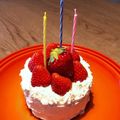 yiys's cooksnap of when they made デコレーションケーキ♠ティラミスクリーム.