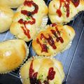 もちっこ橙色's cooksnap of when they made コンテナー容器で作る♡ウィンナーパン.