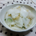 zakkiiM's cooksnap of when they made らっきょ漬けの後の 大根甘酢漬け.