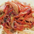 ヨーツ's cooksnap of when they made 我が家のあんかけ焼きうどん.