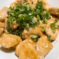 辛名類's cooksnap of when they made 鶏むね肉のポン酢マヨネーズ炒め.