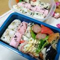 クックI7I5L1☆'s cooksnap of when they made 俵型おにぎりで行楽弁当.
