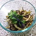 ソネチコ's cooksnap of when they made コールラビの皮の洋風きんぴら.