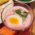にんぴよ's cooksnap of when they made ビーツの冷たいスープ【リトアニア料理】.