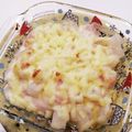くらら♪☆'s cooksnap of when they made 大根とハムのグラタン.