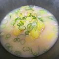 ぷーとんR's cooksnap of when they made ベーコンと白菜のミルクスープ.