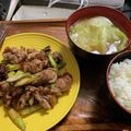 _29hymn's cooksnap of when they made アスパラと豚こま肉のバタぽん炒め☆.