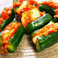 ＊sunlight＊'s cooksnap of when they made きゅうりとキムチで　オイキムチ風.