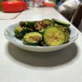 クックchitann's cooksnap of when they made ズッキーニの胡麻和え♪.
