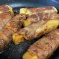 クックZSLAF1☆'s cooksnap of when they made ふわふわ白はんぺんの豚肉巻き★お弁当にも.