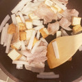 クック9605ND☆'s cooksnap of when they made TOP10入豚バラと厚揚げ大根の甘辛炒め.