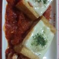 ✧kai✧'s cooksnap of when they made トマトソースで厚揚げのベーコンチーズ焼き.
