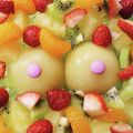 まりゆ☆'s cooksnap of when they made 旦那様への誕生日ケーキ☆.