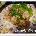 さくﾗﾗﾗﾝ's cooksnap of when they made ☆レンジde簡単！鶏モモきのこロール☆.