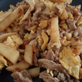 Ｍぱん's cooksnap of when they made 山芋と豚肉の卵炒め.