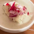 ふぁんころ's cooksnap of when they made 玉ねぎのババロア・海老タルタル添え.