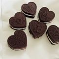 ぽっくる★'s cooksnap of when they made バレンタインに♥マシュマロチョコサンド♥.