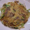 くーこぷ's cooksnap of when they made もちもちっ♪ニラじゃがチヂミ♪.