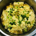 azbjbn's cooksnap of when they made 超簡単●白菜と豆腐の卵とじ.