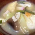 ＋SUN3's cooksnap of when they made 絶品♡まつや とり野菜みそ風 鍋.