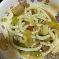 クック9P6O5D☆'s cooksnap of when they made おでんの残りでリメイク★カレーうどん.