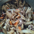 くずもちもち's cooksnap of when they made 牛肉とゴボウと蒟蒻の甘辛煮☆人気検索1位.