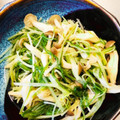 三児のママみさきんぐ's cooksnap of when they made 水菜としめじのさっぱりだし和え.