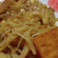 fuu235's cooksnap of when they made 厚揚げと豚肉のえのき餡.