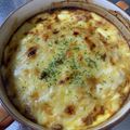 ninopino's cooksnap of when they made 納豆＆豆腐＆卵のヘルシーグラタン.