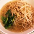 ぴぃー子's cooksnap of when they made ✿簡単 手作りスープで塩ラーメン✿.