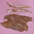 ぐりtoぐら's cooksnap of when they made 鶏ササミの筋の取り方.