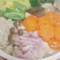 hanemakoo's cooksnap of when they made ♡ほっかほか寄せ鍋♡鍋キューブで簡単.