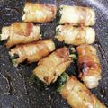 てぎわ's cooksnap of when they made 豚バラ肉のほうれん草とチーズ巻き.