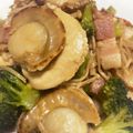 いけ◎'s cooksnap of when they made 絶品☆帆立とベーコンのバター醤油炒め.