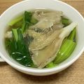 チーズスキヨ's cooksnap of when they made 中華風♡青梗菜ときのこの春雨スープ.