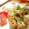 ウラリエ's cooksnap of when they made れんこん照り焼きハンバーグ♪.
