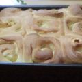 ももいろさくら's cooksnap of when they made アップルロール.