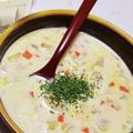 まなまんま's cooksnap of when they made ★豆乳で濃厚クラムチャウダー★簡単です.
