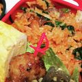 まぶたん's cooksnap of when they made 韓国風＊ビビンバ焼き飯♪.