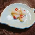 みゆ☆ちゃん's cooksnap of when they made 塩漬け不要！カリカリ♪らっきょう甘酢漬け.