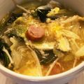 ☆hanamaru's cooksnap of when they made 子どもも大好きキャベツと卵のスープ.