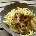 cookpading's cooksnap of when they made きのこ・きのこのバター醤油パスタ.