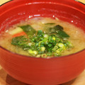 Nakatojias's cooksnap of when they made 茗荷とオカワカメと玉ねぎのお味噌汁.