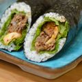 Nakatojias's cooksnap of when they made 焼肉恵方巻き.