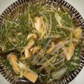ちーちちち's cooksnap of when they made 簡単♪ベジ☆水菜とお揚げさんの炊いたん.