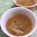 赤い電話's cooksnap of when they made 超簡単キノココンソメスープ.