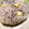 sayaendo＊'s cooksnap of when they made ゆかり☆チーズ♪おにぎりぃ( ~▽~)ﾂ.