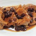 ◯usa◯'s cooksnap of when they made 鶏もも肉とレーズンの赤ワイン煮.